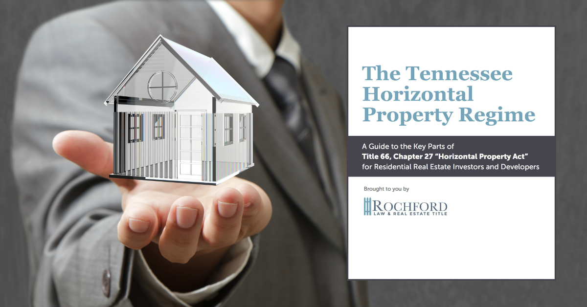 Free Guide Making Sense of The Tennessee Horizontal Property Regime